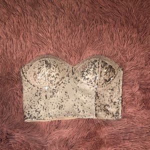 Sequence crop top